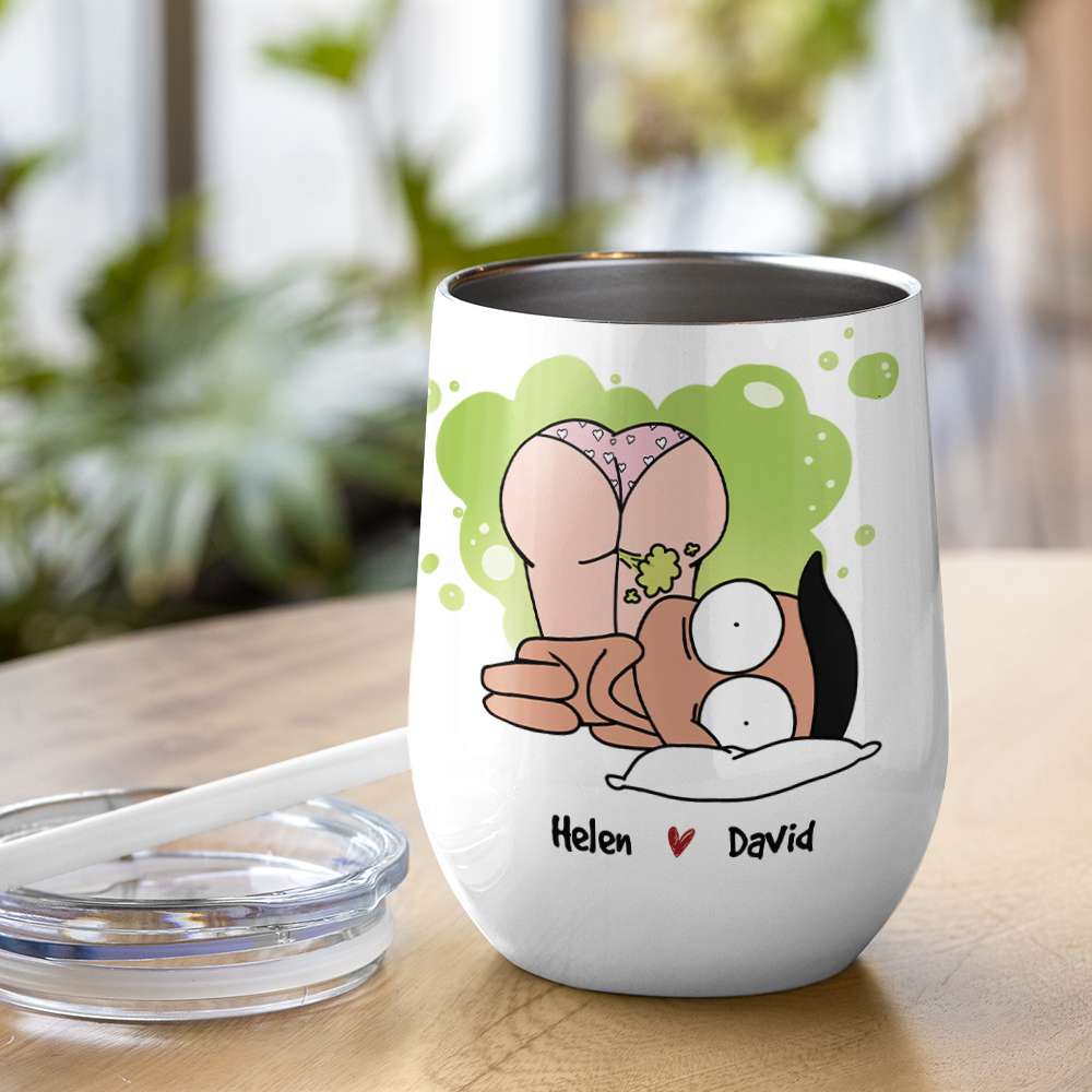 They Are Not Farts, Gift For Couple, Personalized Tumbler, Funny Couple Tumbler, Anniversary Gift
