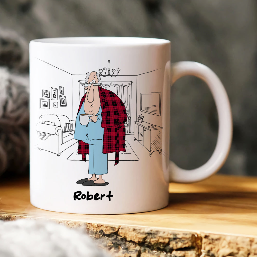 Retirement Weekly Schedule, Personalized Retirement Mug