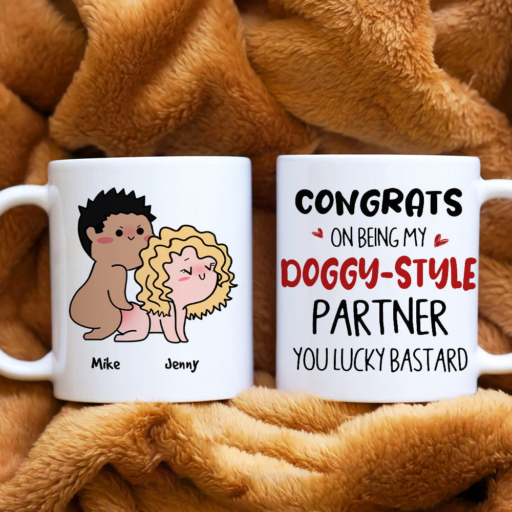 Congrats On Being My Partner-Personalized Coffee Mug DR-WHM-01nahn210623hh