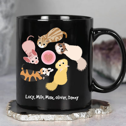 Gift For Mom, Personalized Mug, Cat Lover Mug, Mother's Day Gift
