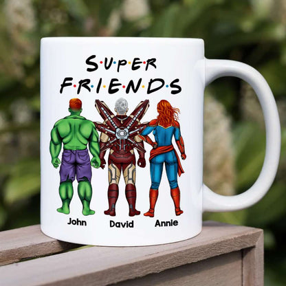 Super Friends 06DNHN050623TM Personalized Mug