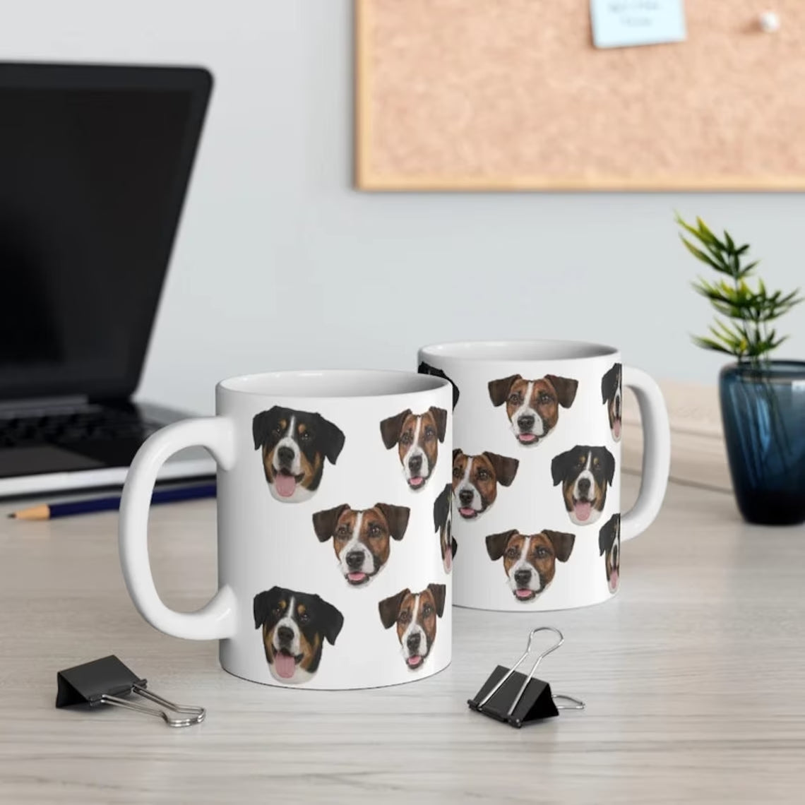 Custom Pet's Face Photo, Personalized Coffee Mug, Gift For Pet Lovers