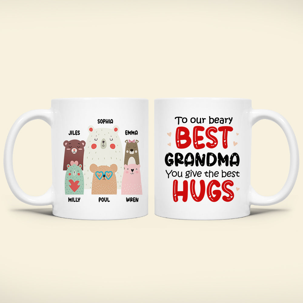 Personalized Gifts For Mom Coffee Mug To Our Beary Best Mama