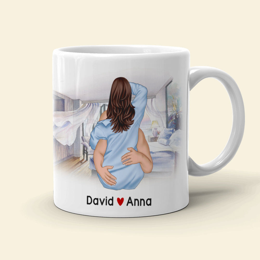 I Love Your Face Especially When It's In Between My Legs Personalized Couple Mug, Gift For Couple