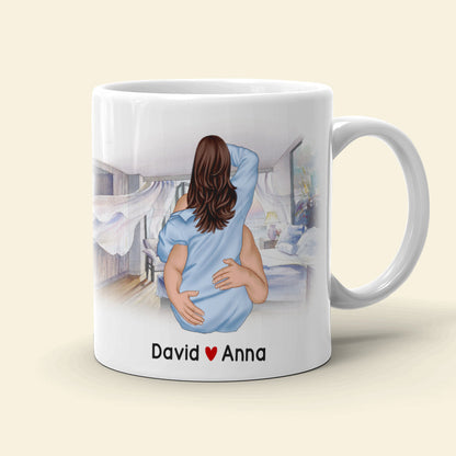 I Love Your Face Especially When It's In Between My Legs Personalized Couple Mug, Gift For Couple
