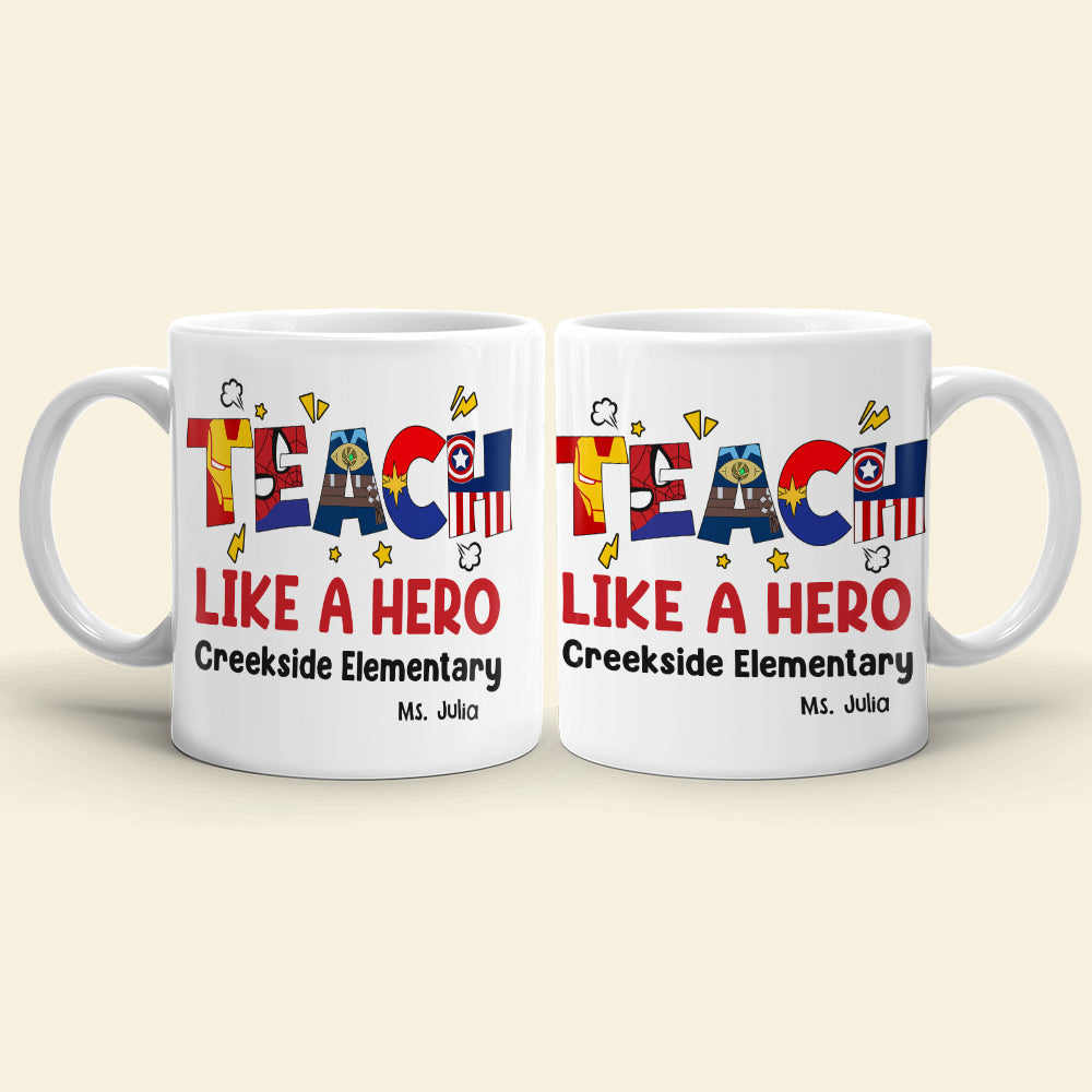 Teacher DR-WHM-02NATN070123HH-01 Personalized Mug