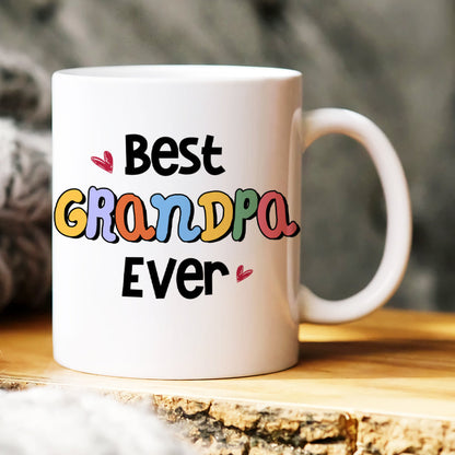 Personalized Coffee Mug 04huhn300323, Best Grandpa Ever, Gift For Grandpa