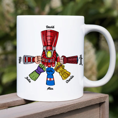 Super Dad Personalized Mug, Gift For Dad-4OHHN090623