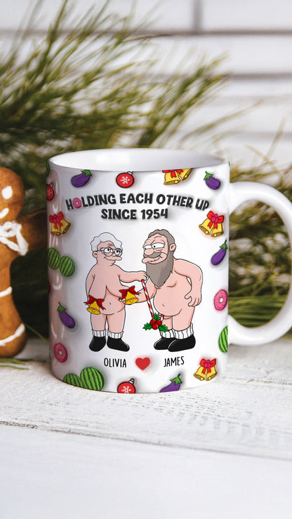Personalized Christmas Gifts For Naughty Old Couple Inflated Mug 02kapu091024pa