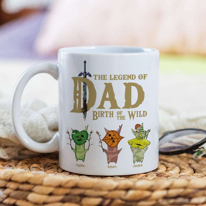 Legend Of Dad 07NAQN310523 Personalized Family Gaming Mug