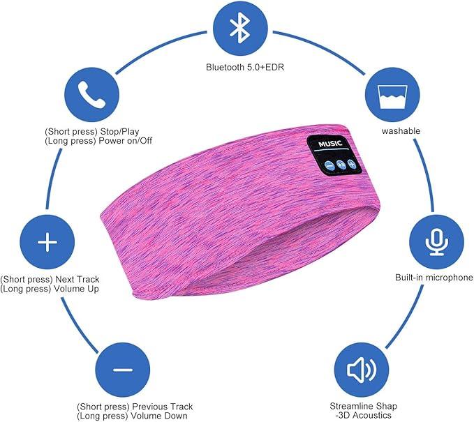 Wireless Sleep Headphones For Side Sleepers