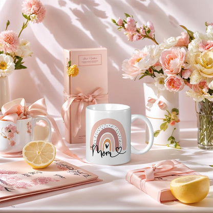 Funny Mom Coffee Mug for New Mom Mama, Gift for Mom from Daughter Son Kids Husband, Birthday Mother's Day Christmas Gift