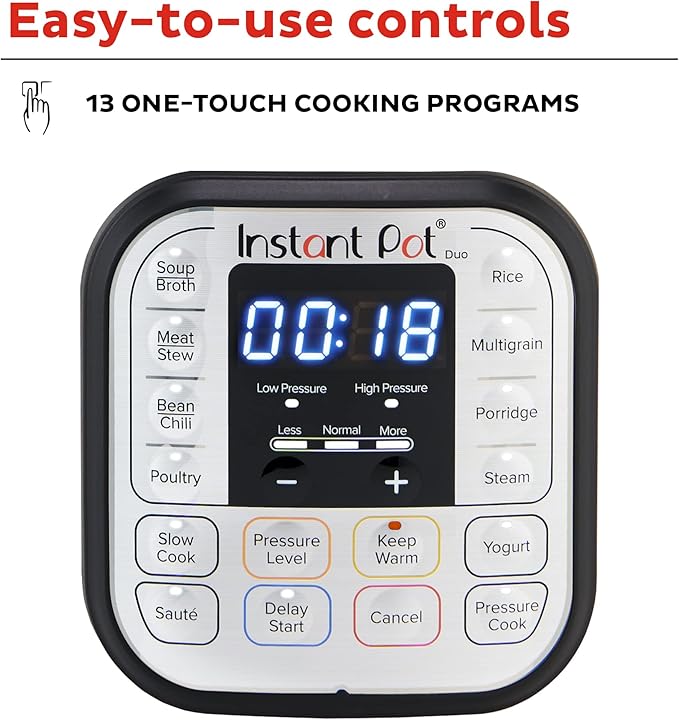 Instant Pot 7-In-1 Cooker Electric Pressure Cooker