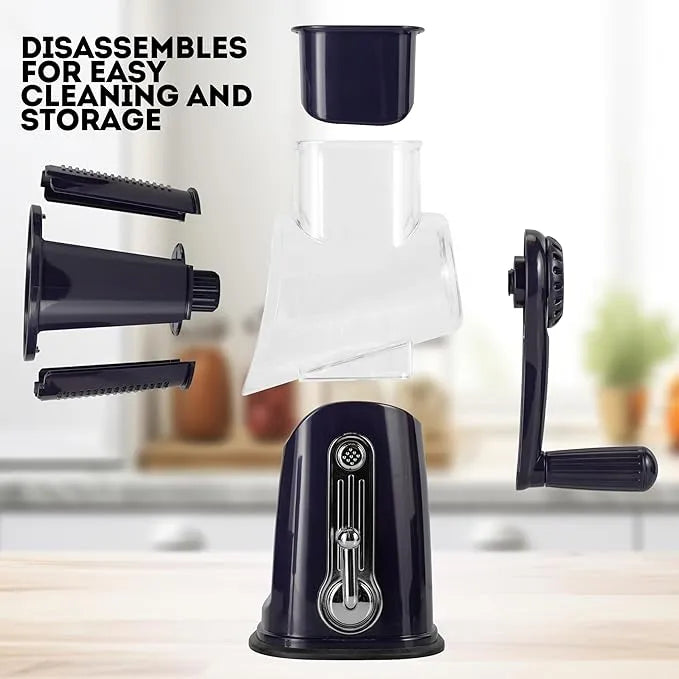 5 In 1 Rotary Gourmet Cheese Grater