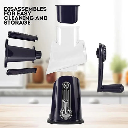5 In 1 Rotary Gourmet Cheese Grater