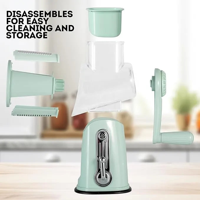 5 In 1 Rotary Gourmet Cheese Grater