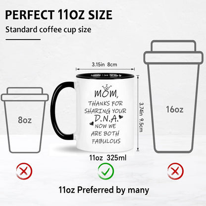 Funny Mom Coffee Mug Gift for Mom from Daughter Son Kids Husband, Birthday Mother's Day Christmas Gift