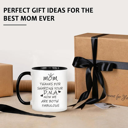 Funny Mom Coffee Mug Gift for Mom from Daughter Son Kids Husband, Birthday Mother's Day Christmas Gift