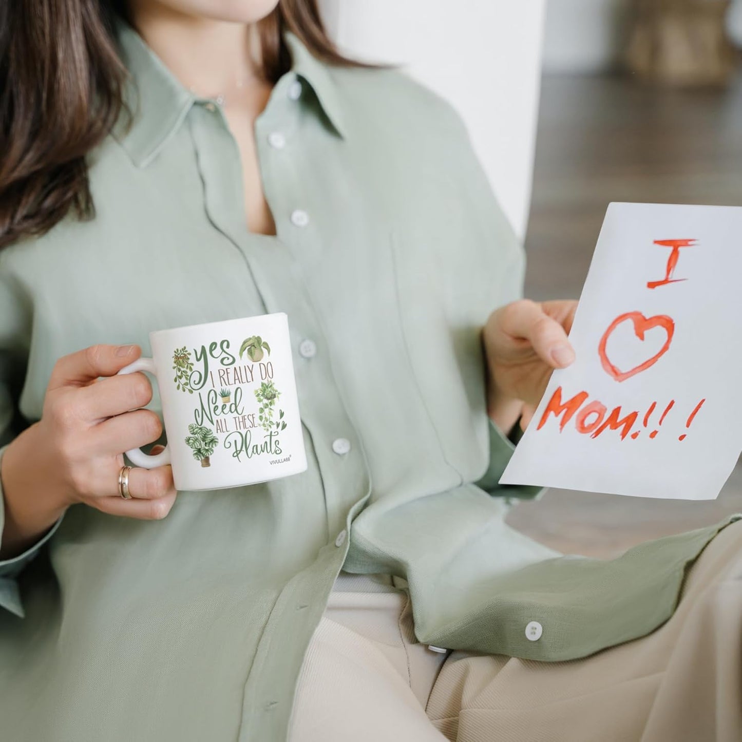 Plant Lover Coffee Mug Gardening Gift for Gardener Mom Dad Women Men, Birthday Christmas Gift