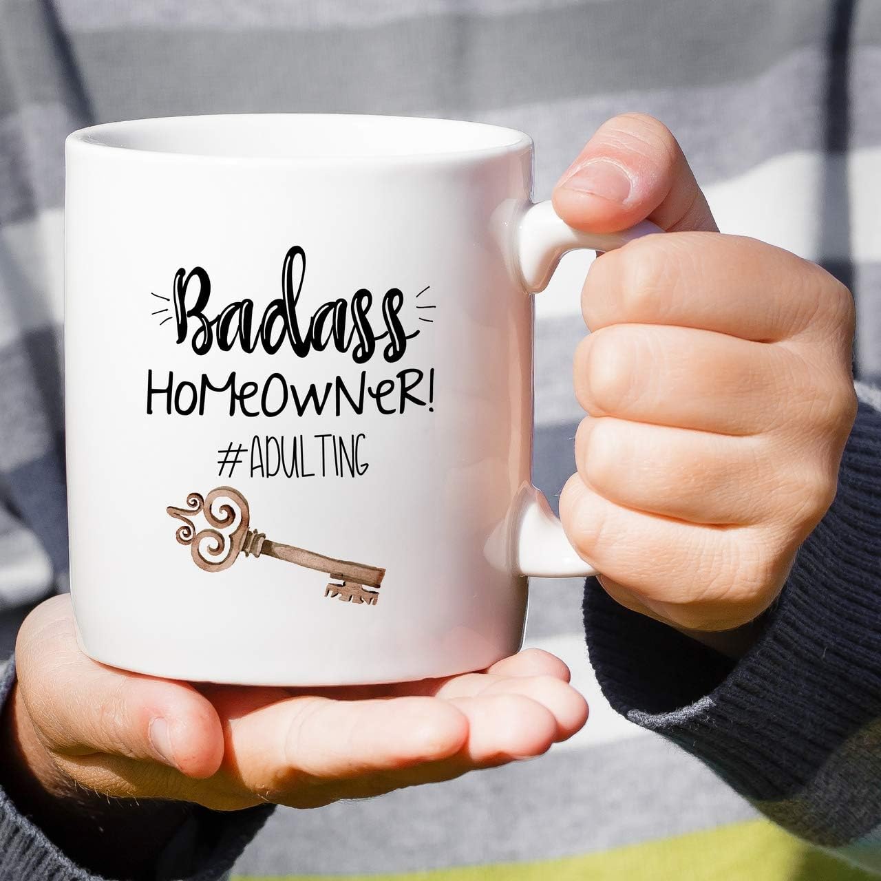 Badass Homeowner Coffee Mug Funny Housewarming Gift for New Home Owner