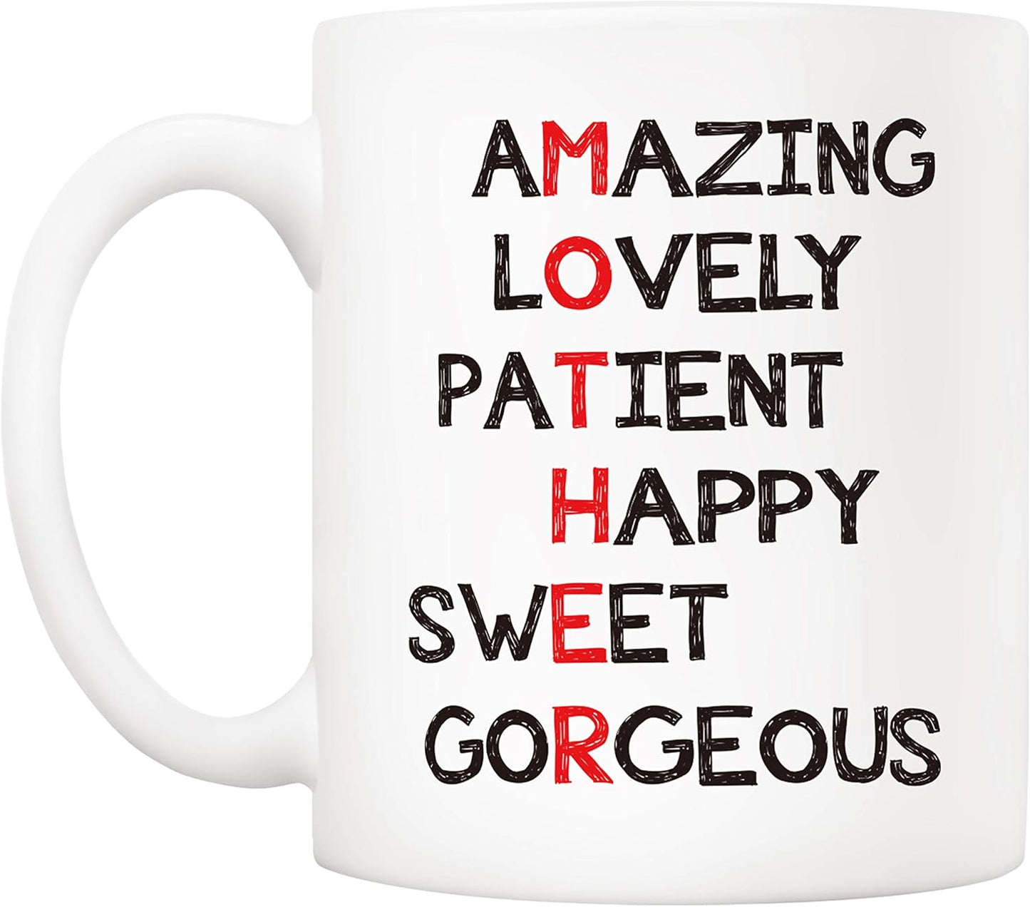 Mother Definition Coffee Mug Funny Gift for Mom from Daughter Son Kids