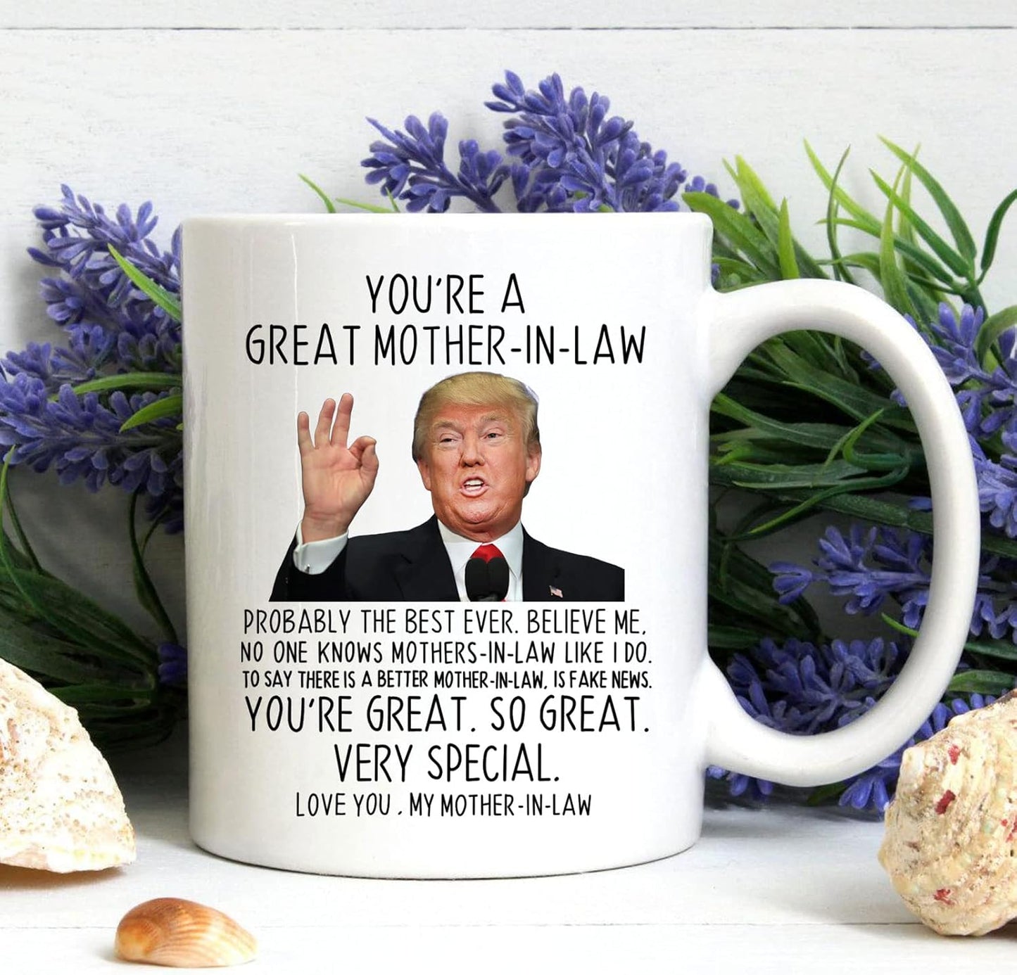 Funny Mother in Law Coffee Mug Gift for Mother in Law from Daughter Son in Law