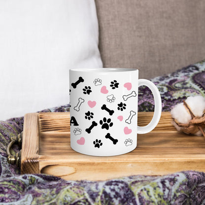 Dog Mom Coffee Mug Dog Lover Gift for Dog Mom Women Grandma, Birthday Christmas Gift