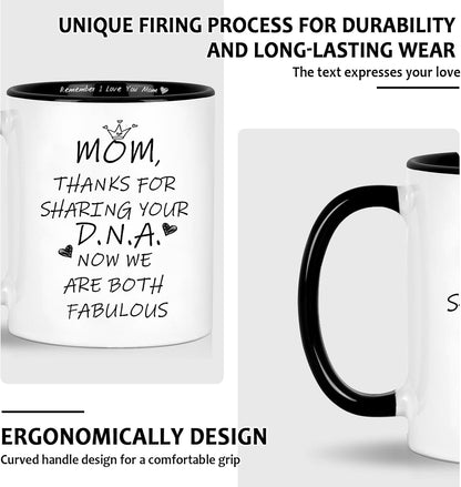 Funny Mom Coffee Mug Gift for Mom from Daughter Son Kids Husband, Birthday Mother's Day Christmas Gift