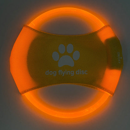 Glowing Led Flying Dog Disc