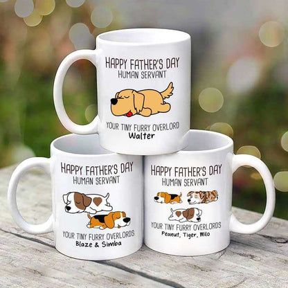 Sleeping Dogs Happy Father's Day Personalized Mug