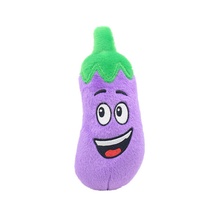 Veggie Squeaky Pet Toys