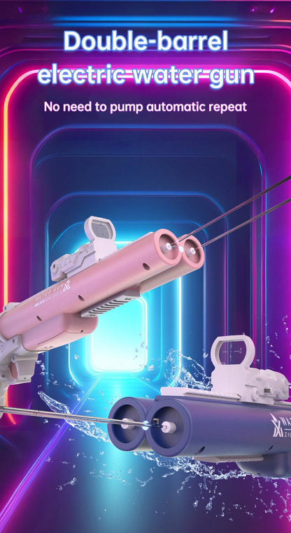 Double Tube Electric Water Gun