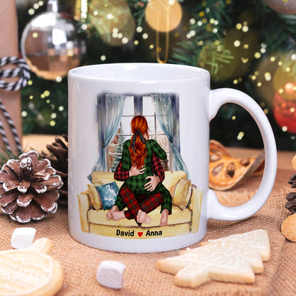 Inside Me Is Where You Belong, Personalized Coffee Mug, Gift For Couple