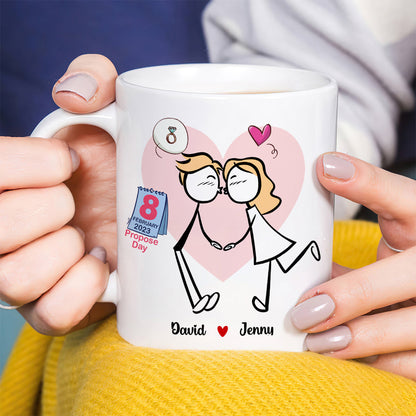 Couple Personalized Coffee Mug