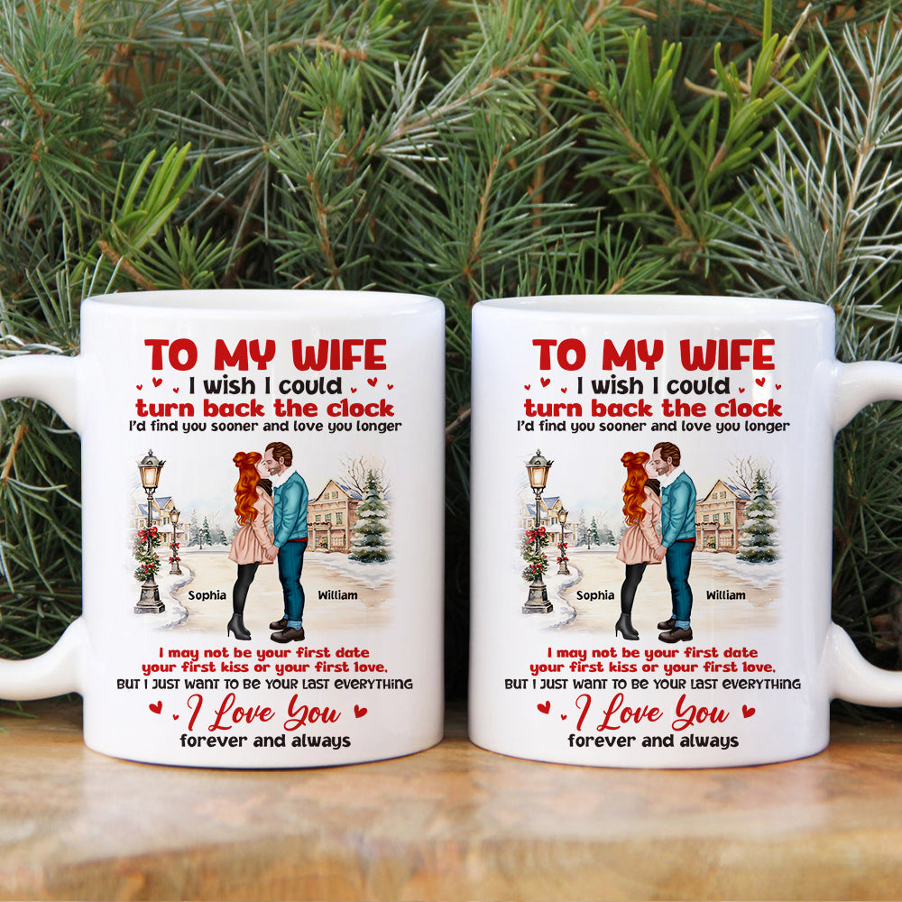 To My Wife - I Love You Forever And Always, Personalized Mug
