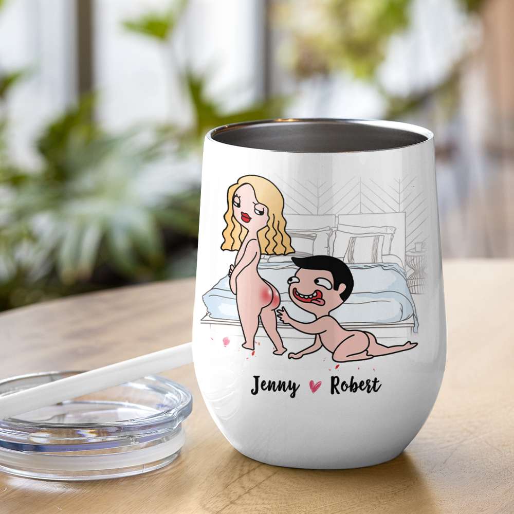 You're The One That I Want, Gift For Couple, Personalized Tumbler, Naughty Couple Tumbler, Couple Gift