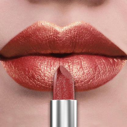 Kafurux Lipstick - Metallic Finish Long-Lasting Lip Color