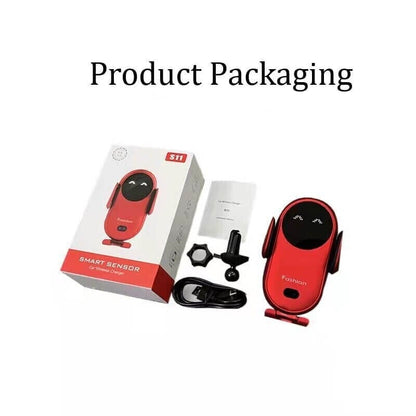 Smart Car Wireless Charger Phone Holder_Random Color