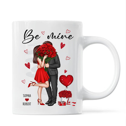 Be Mine Elegant Couple Personalized Mug