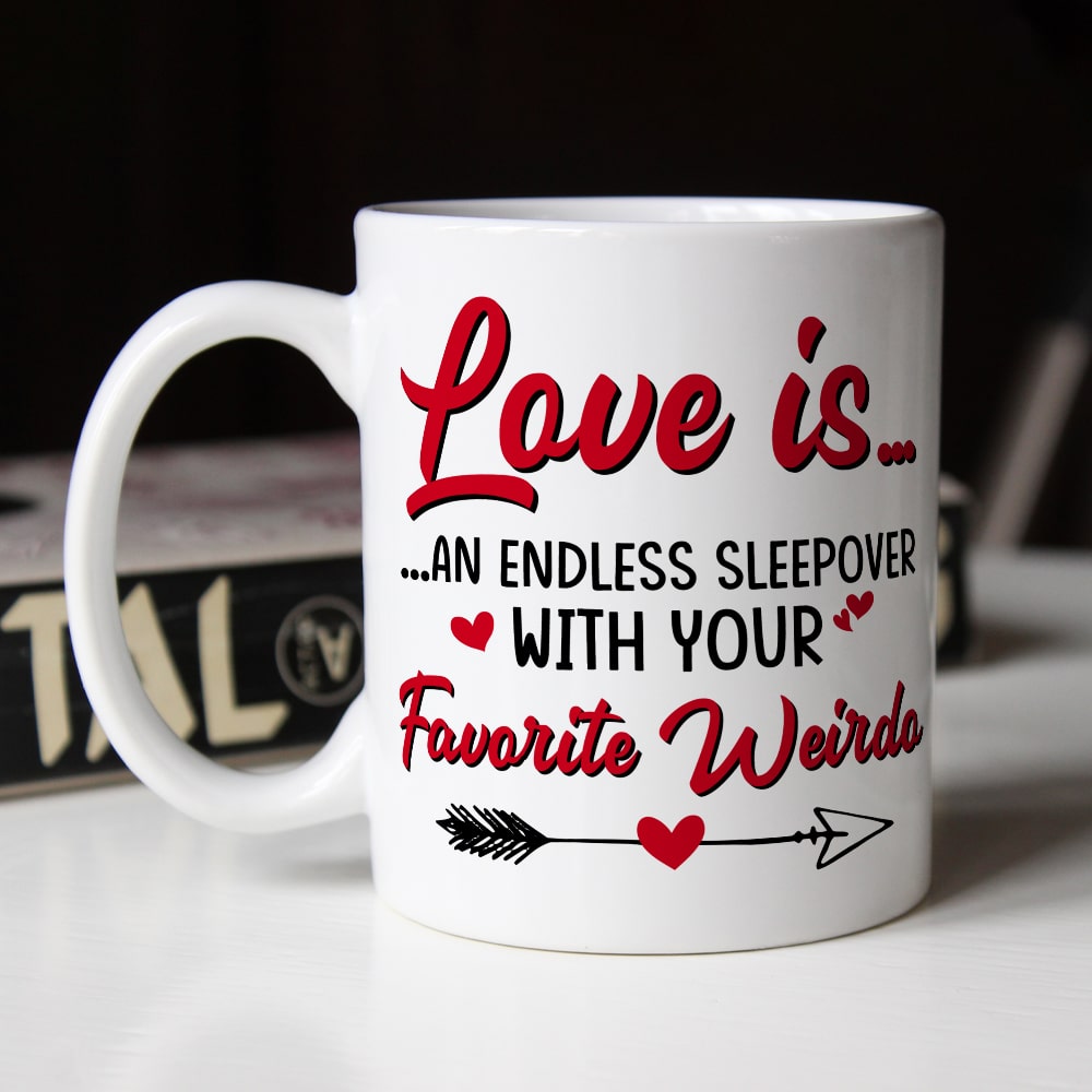 Couple, An Endless Sleepover, Personalized Coffee Mug, Christmas Gifts For Couple