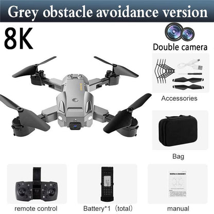 Drone Aerial Photography Of Automatic Obstacle Avoidance Uav