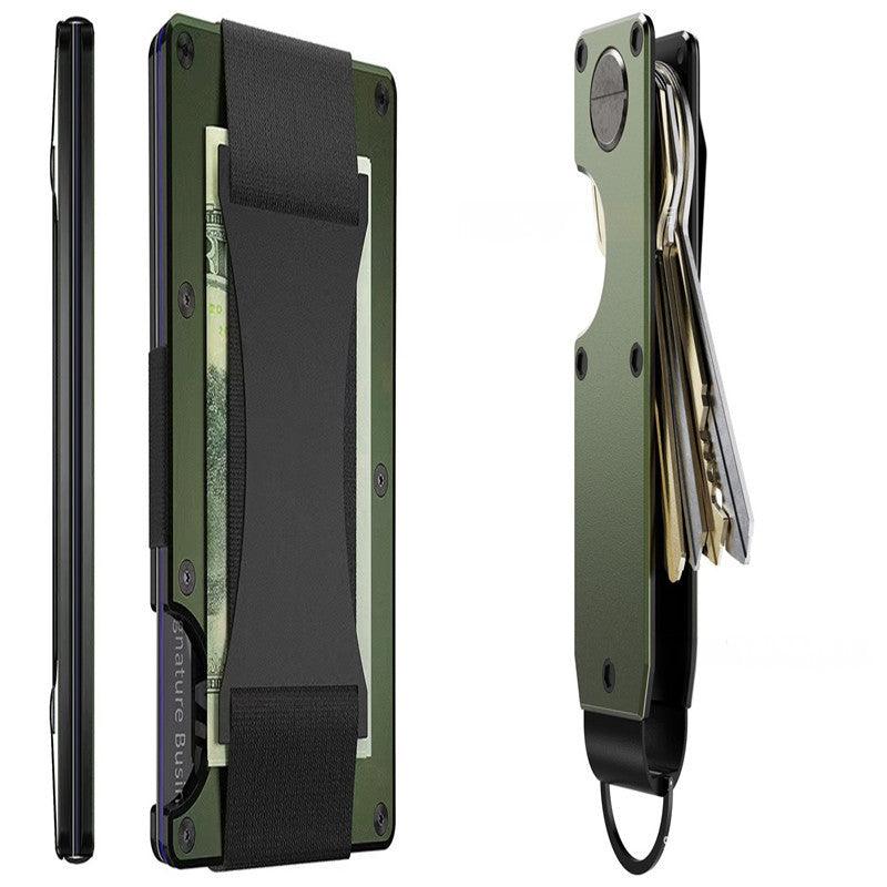 Carbon Fiber Wallet - Rfid Blocking Metal Card Holder