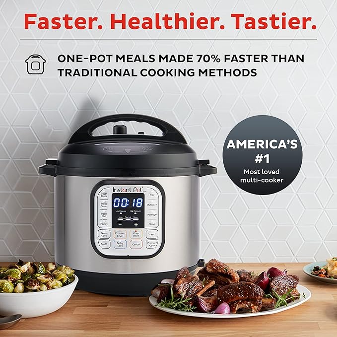 Instant Pot 7-In-1 Cooker Electric Pressure Cooker