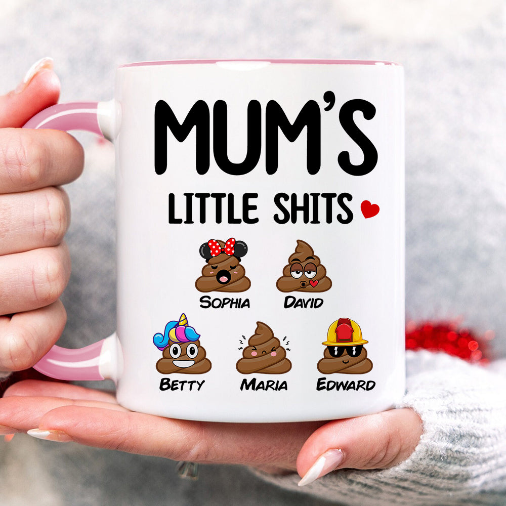 Personalized Gifts For Mom Drinkware Family Little Shit 05DTDT010324
