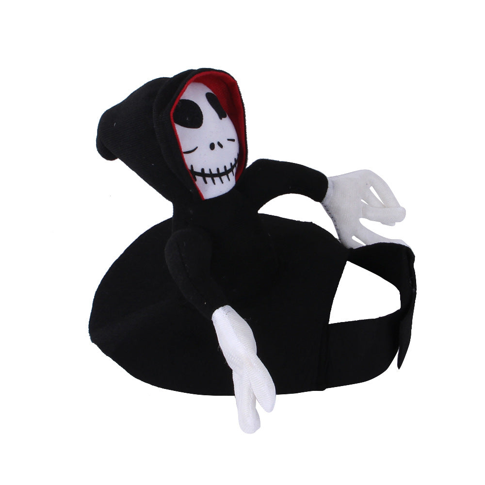 Skeleton Halloween Dog Costume