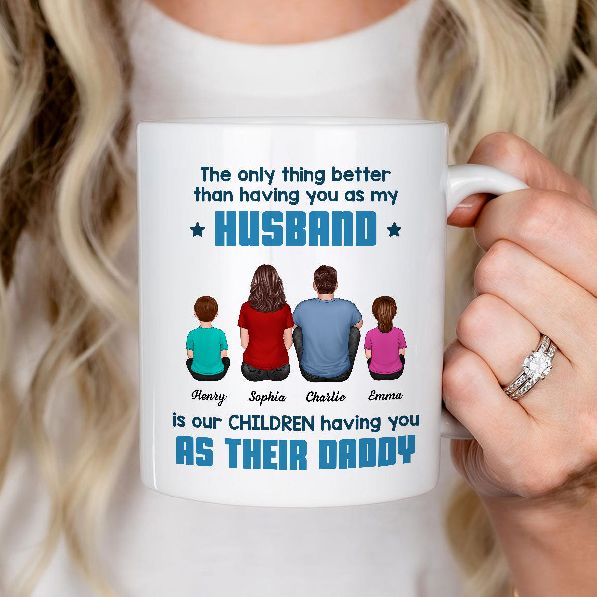 The Only Thing Better Than Having You As My Husband Personalized Mug, Gift For Dad