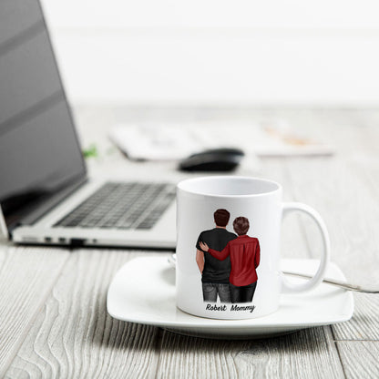To My Son From Mom Personalized Mug, Father's Day Gift For Son