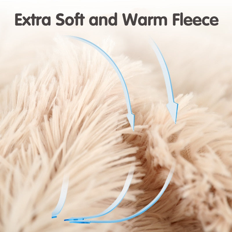 Fluffy Plush Pet Blanket