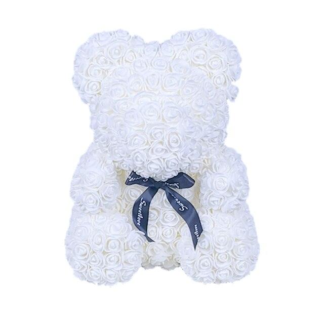 Valentine Foam Forever Rose Teddy Bear