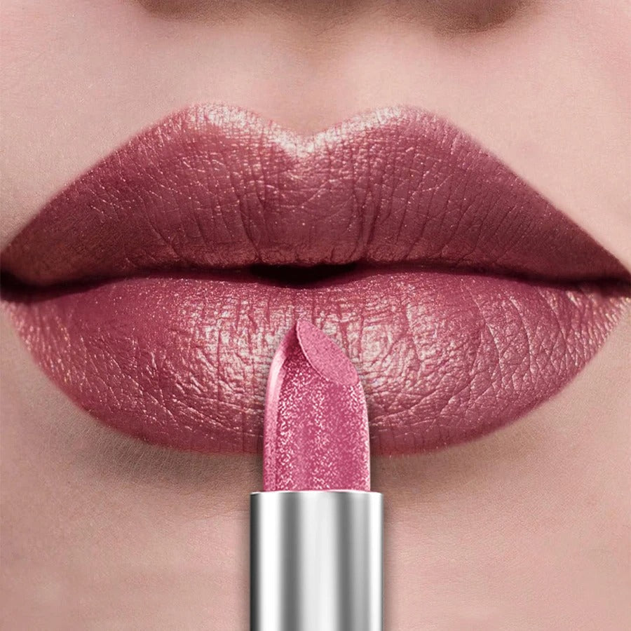 Kafurux Lipstick - Metallic Finish Long-Lasting Lip Color